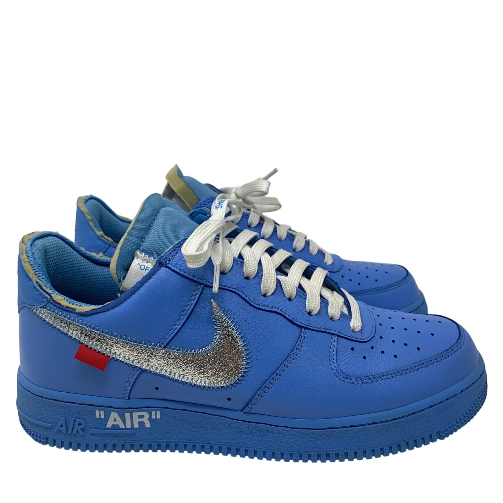 OFF WHITE X NIKE Nike Off White x Air Force 1 Low '07 'MCA' Virgil Abloh Uomo Taglia 12