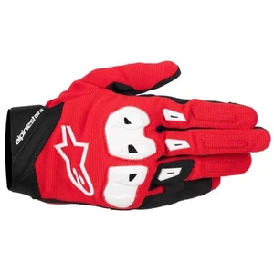 Alpinestars SP X 1 Motorcycle Gloves Bright Red Black White