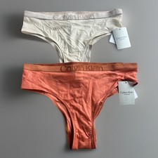 1 CALVIN KLEIN WOMEN Future Shift Holiday Tanga PANTIES QF7438 24