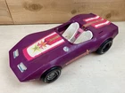 Vintage 1975 Barbie Doll Car Starvette Purple Corvette Mattel Parts Nostalgic