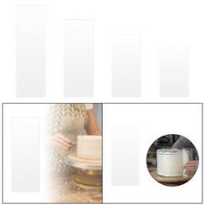 Cake Scraper Decorating Tool Cream Decoration Buttercream Edge Smoother for