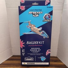 New MrBeast Lab Wooden Swarm Jet Lowes Kids C...