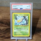 1999 POKEMON BASE SET UNLIMITED #69 WEEDLE PSA 8