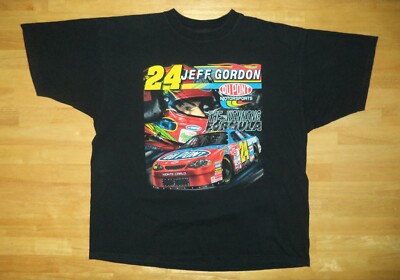 Vintage 2001 Jeff Gordon Chase NASCAR The Winning Formula Shirt - Adult 2XL