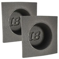 The Install Bay IBBAF42 4" Round Foam Car Audio Speaker Baffle (pair)