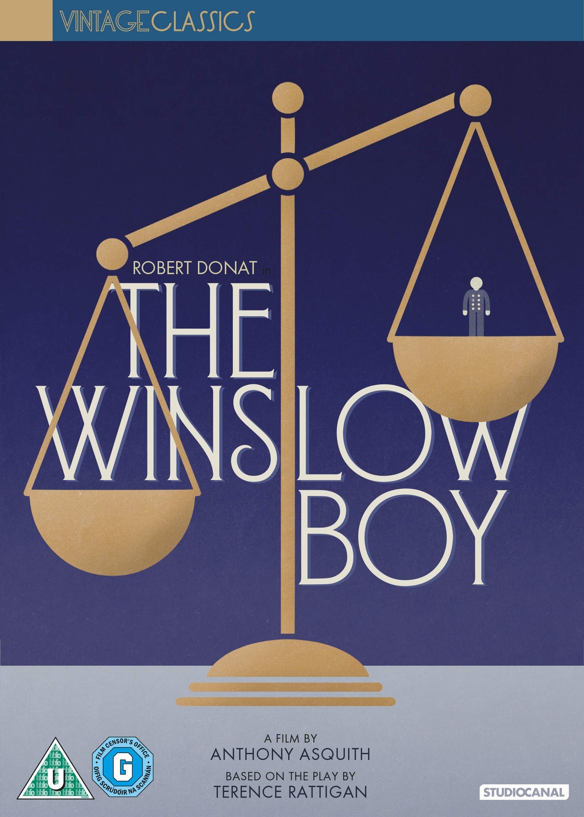 The Winslow Boy [DVD] [2019] (DVD) Robert Donat Cedric Hardwicke Basil Radford