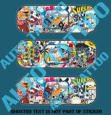 Jdm Bandaid Stickerbomb Decal Sticker Retro Vintage Jdm Drift Decals Stickers