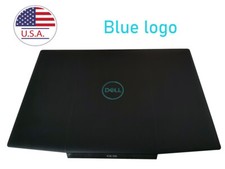 New For dell G3 15 3590 Black Lcd Back Cover Blue logo
