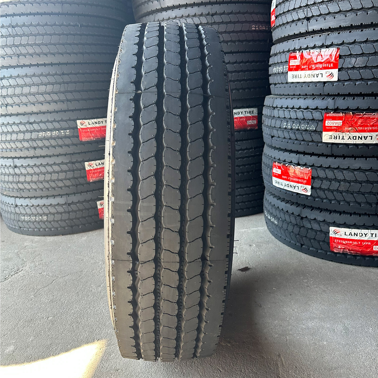 6 New LANDY DA802 Trail All Steel ST 235/85R16 Load G 14 Ply Trailer