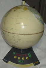 Geosafari World Exploratoy Model 6490 Electronic Talking Globe Geography Teach