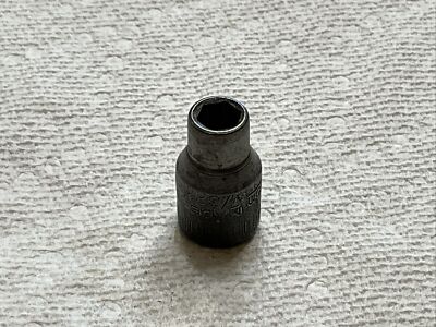Snap On M7-7/32”, SAE, 9/32” Dr., Chrome 6 Pt., Socket “1944”,Date