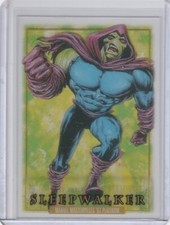 SLEEPWALKER 2024 Marvel Masterpieces '92 Platinum #89 Clear Cut Parallel