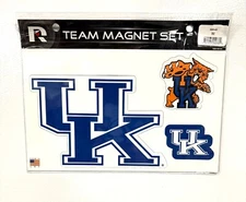 KENTUCKY WILDCATS UK NCAA 3 PC TEAM VINYL MAGNET SET BY RICO FREE SHIP