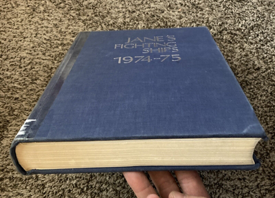 Jane's Fighting Ships Naval Reference Book Military 1974-75 Jane's Fighting Ships Naval Reference Book Military 1974-75