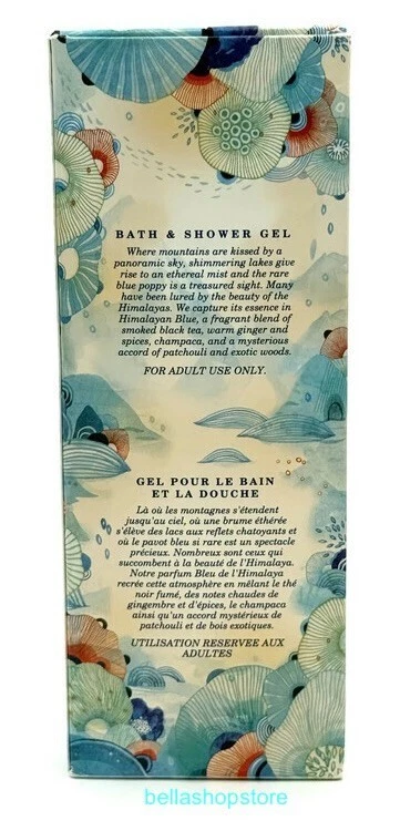 Gel de ducha de baño azul del Himalaya Crabtree and Evelyn RARO 6,8 fl oz descontinuado Foto 2 de 4