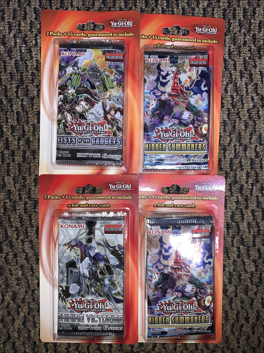 【PSA9】遊戯王　BOOSTER1　4セット Yugioh Booster Pack Mixed 1st EDITION SEALED 15 Cards 1 Foil 1