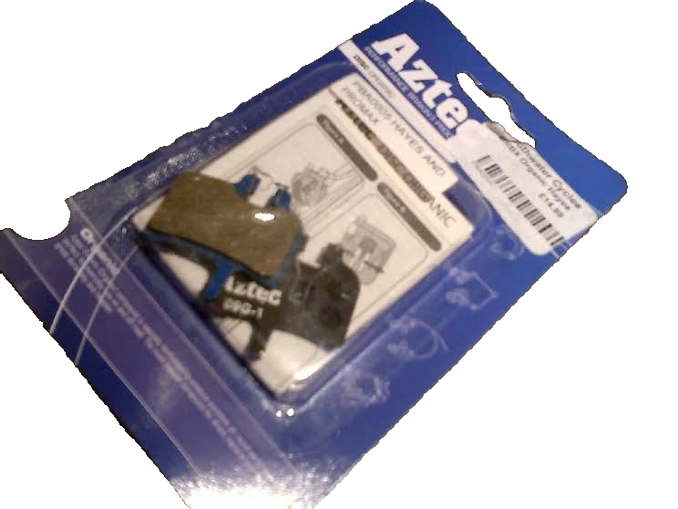 AZTEC Organic disc pads for Hayes and Promax calipers