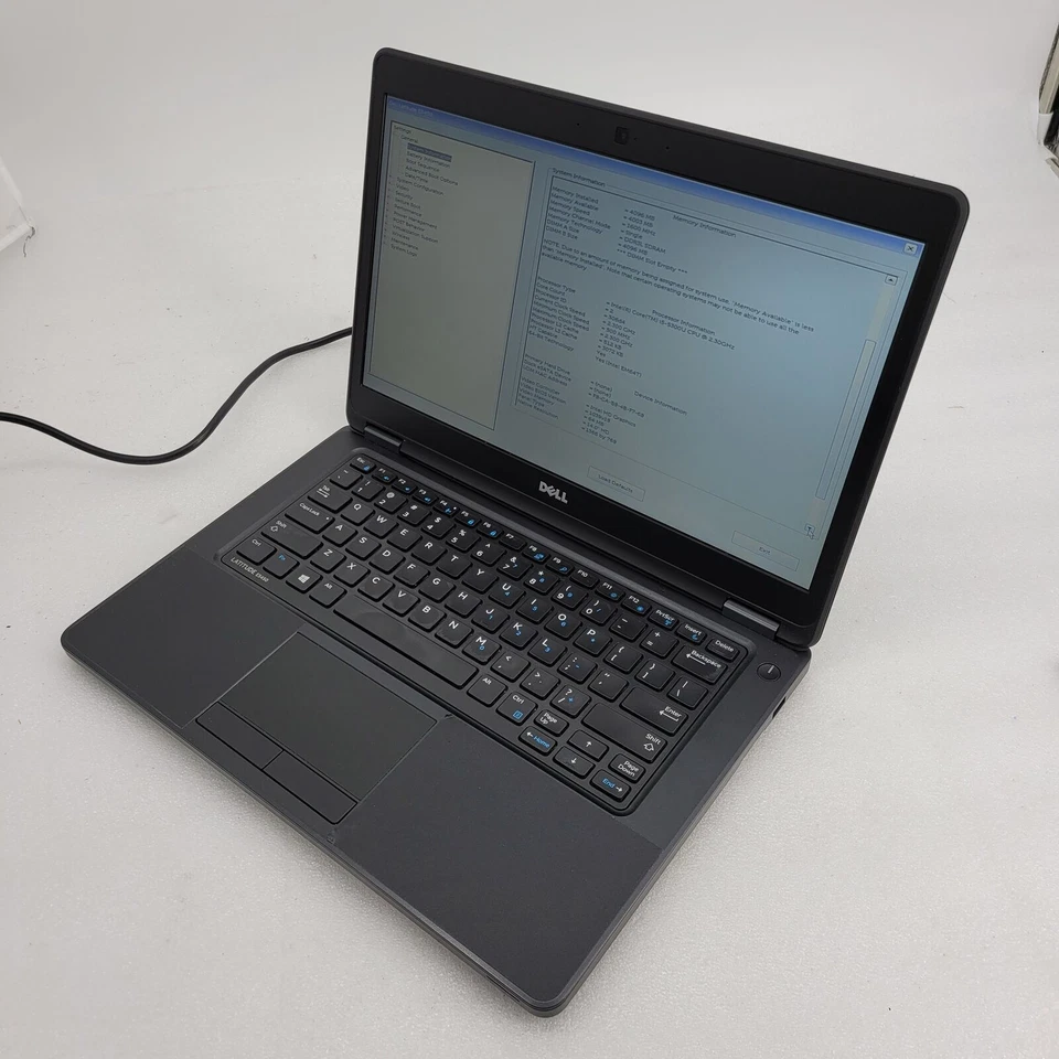 Dell Latitude E5450 Core i5-5300U 2.3GHz 4GB RAM SIN HDD 15.6" - PARA REPUESTOS Foto 4 de 4