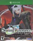 Shining Resonance Refrain - Draconic Launch Edit - Xbox One X-Box 1 - New Sealed