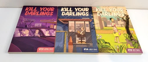3 x Kill Your Darlings #13, 14, 215 2013 Fiction Essays Reviews Australia