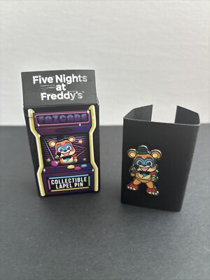 Five Nights At Freddys FNAF Character Stand Security Breach Pin Glamrock Freddy