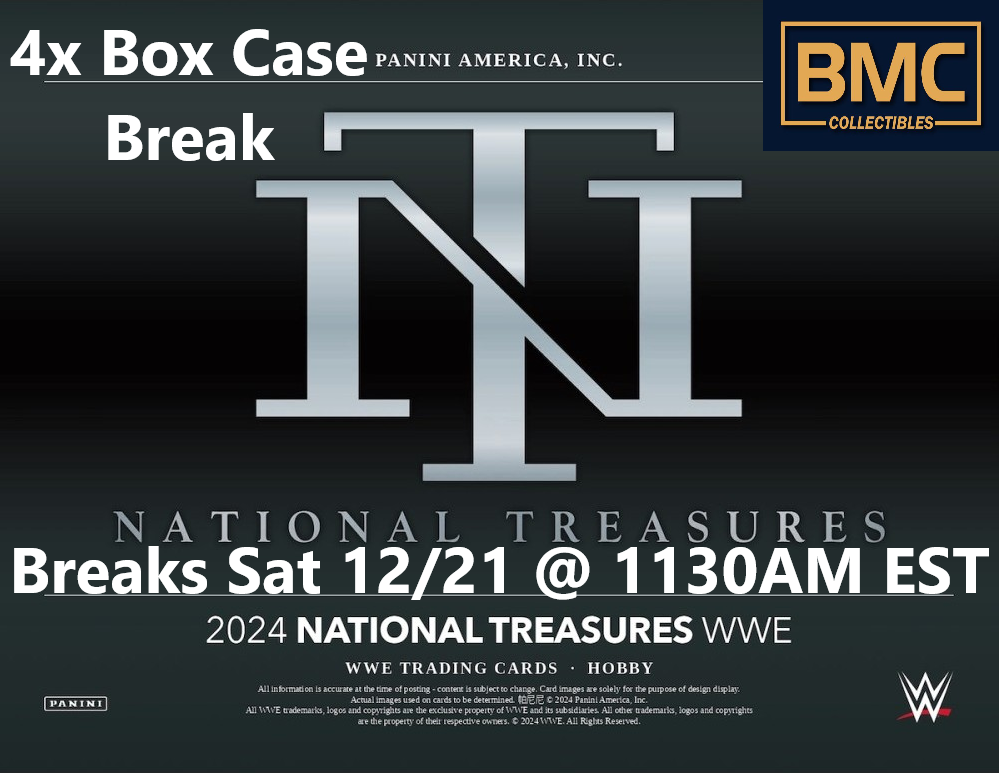 The All Mighty Bobby Lashley 2024 Panini National Treasures WWE 1x Case Break #1
