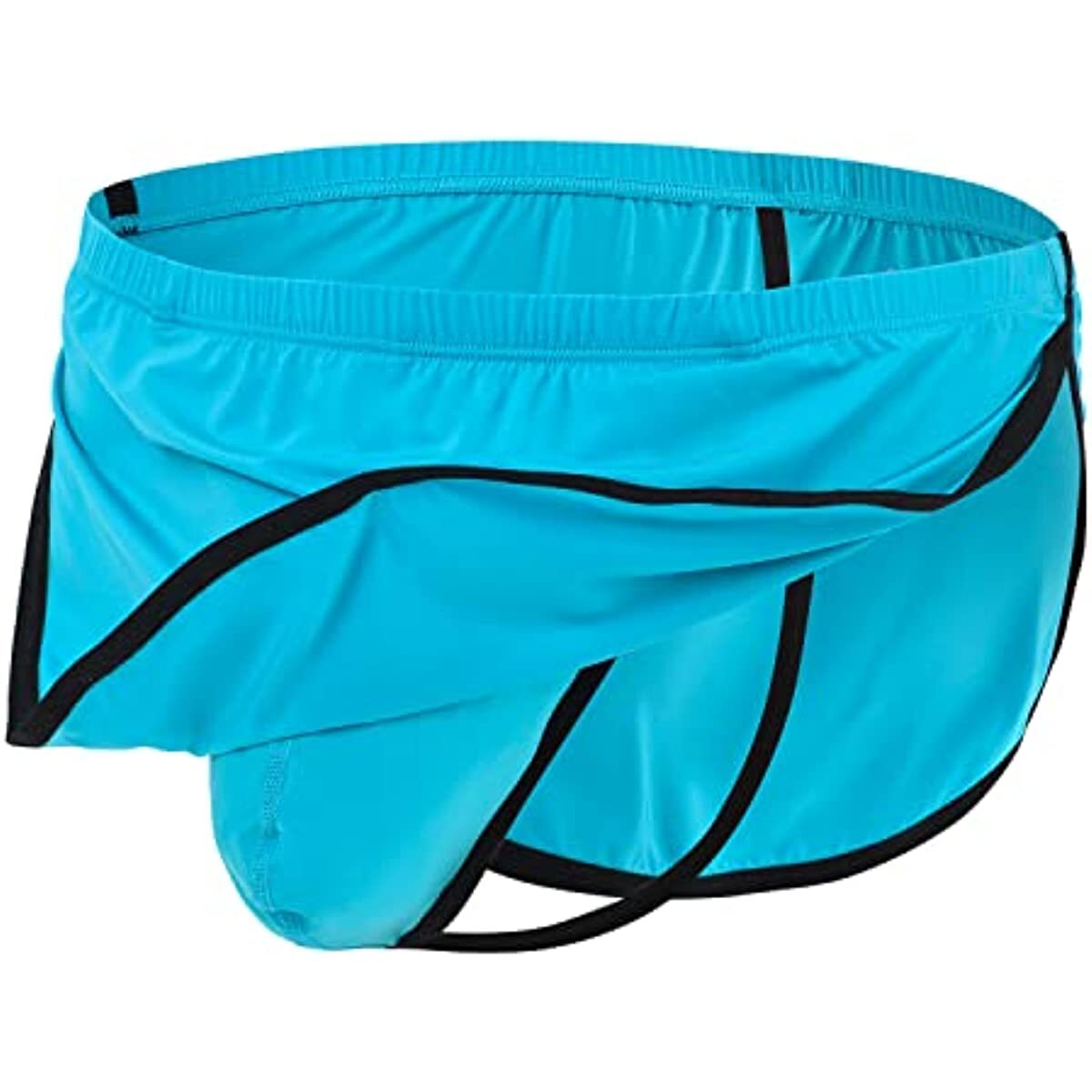 ZONBAILON Men's Boxer Shorts Built in Pouch Thong G-String Sexy