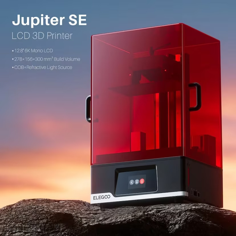 ELEGOO Jupiter SE LCD 3D Printer thumbnail