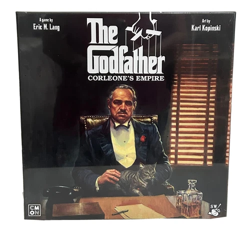 C-MON The Godfather Corleone's Empire Board Game