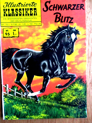 Illustrierte Klassiker Nr.  95- Schwarzer Blitz  - BSV -Original- Rarität