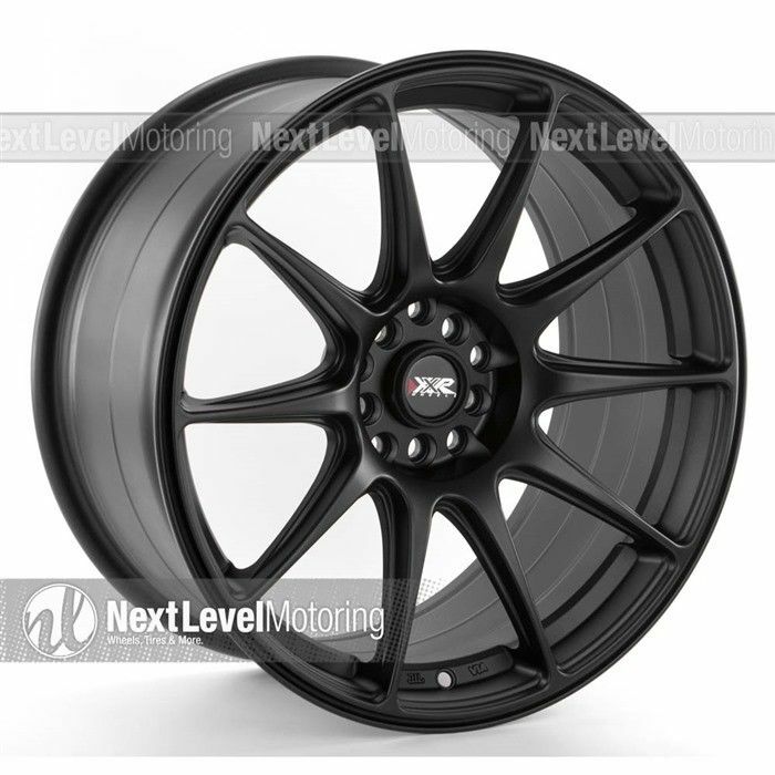 XXR 527 18インチ ホイール 4本セット タイヤ溝あり XXR 527 18X8.75 5X100 5X114.3 +20 FLAT BLACK WHEELS (SET OF 4) | eBay