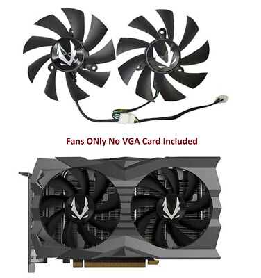 GA92A2H DC12V graphics fan for ZOTAC GAMING GeForce RTX 2060 AMP Graphics card