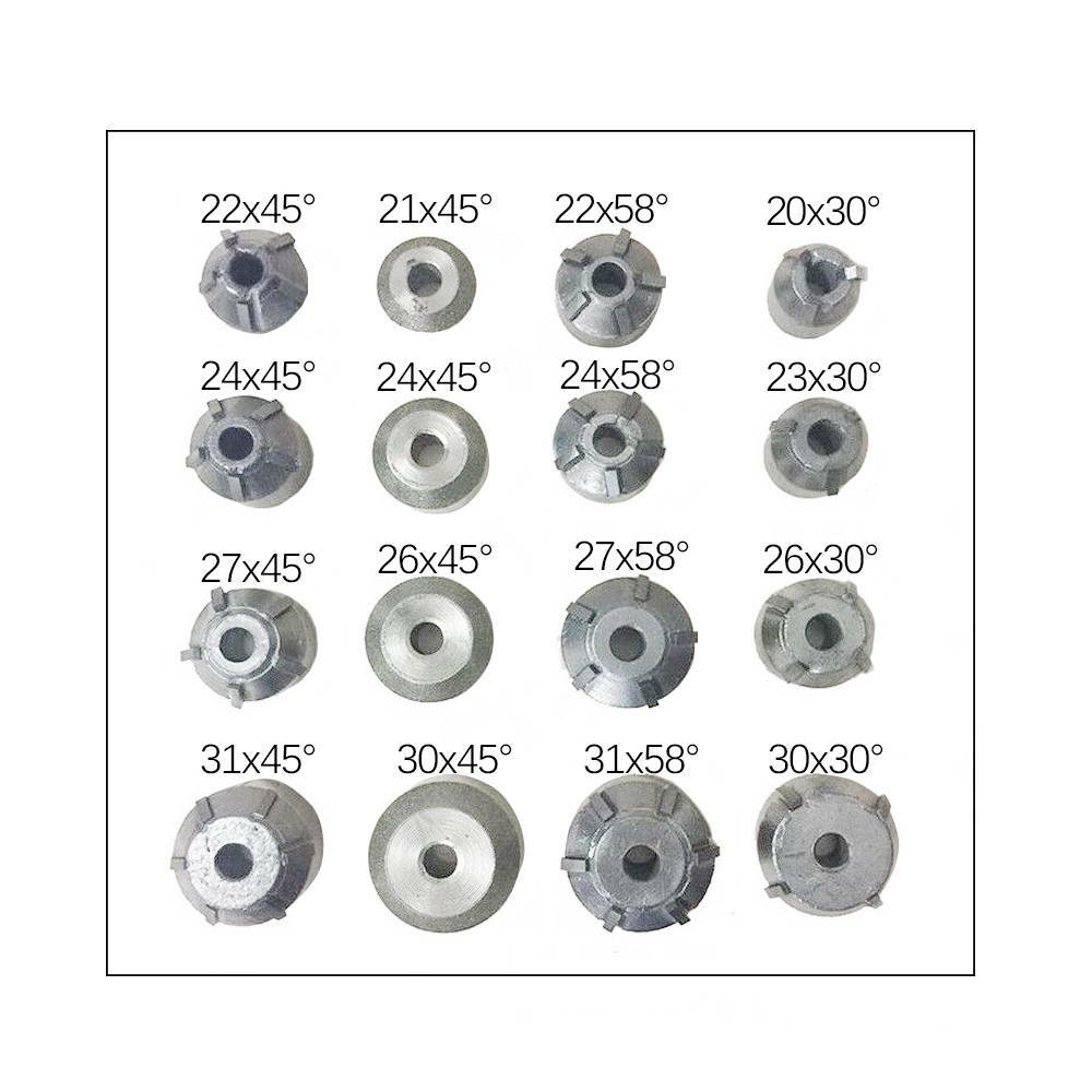 Valve Seat Reamer Motorcycle Valve Repair Displacement Cutter Tool Set ...