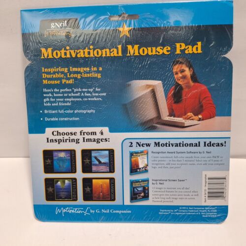 Inspirational Mouse Pad for Desk, Motivational Quote 8.5" x 7" IMAGINATION New - Picture 3 of 3