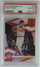 2019 Panini Donruss Elite Trae Young #92 PSA 10