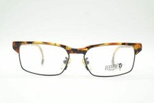 Vintage Le Club William 51 613 Brown Black Square Glasses Frame NOS