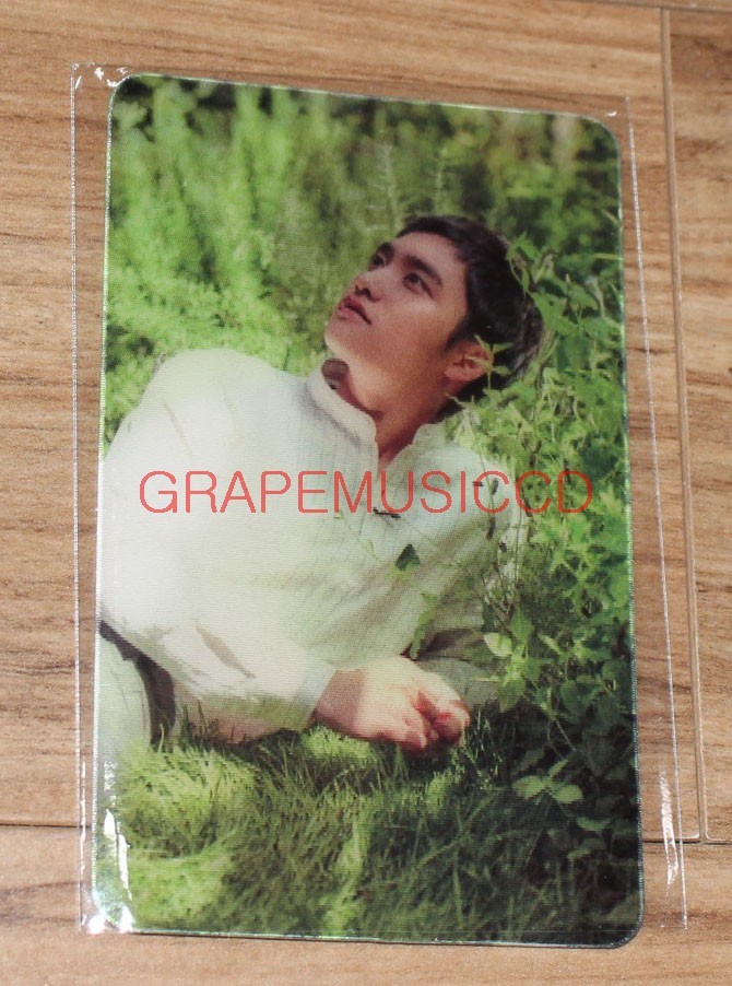 EXO NATURE REPUBLIC 2018 NEW VERSION LENTICULAR PHOTOCARD PHOTO