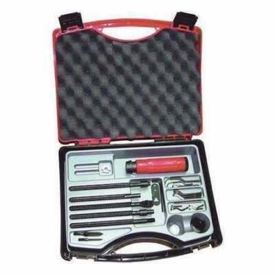 Shaviv 21pc Kit KWC ''The Universal Box'' Red Handle & Holders B,C,D,E & F #29199