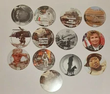 9th  Print 25 Cent  Set of AAFES  Pogs  from 2006B A.U. Condition