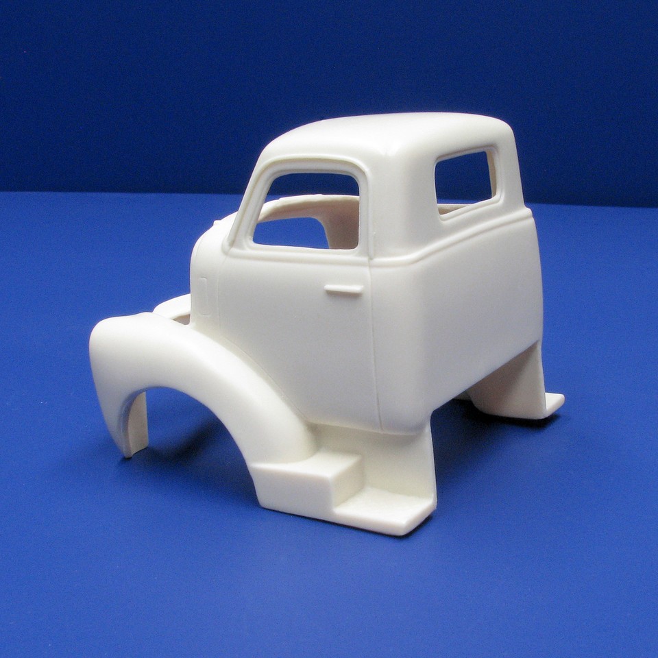 Jimmy Flintstone Resin 1950 Chevy 3-Window Chopped Pickup Truck Cab