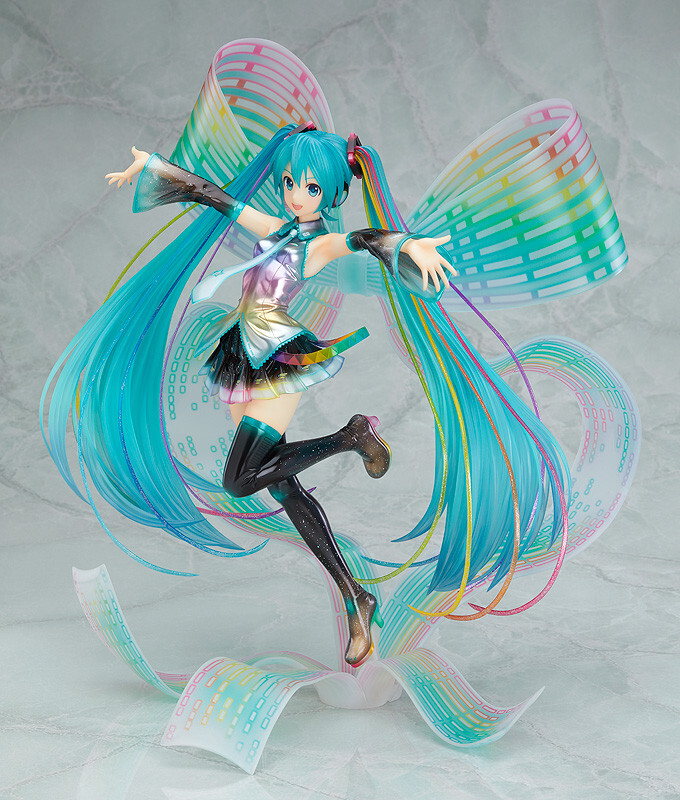 【美品】「TRICK」10th Anniversary Memorial Hatsune Miku 10th Anniversary Ver. Figure Memorial BOX GOOD