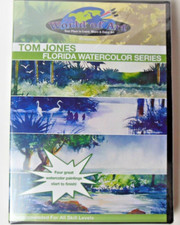 NEW DVD Tom Jones "Florida Watercolor Series" Watercolor Painting