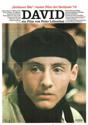 David ORIGINAL A1 Kinoplakat Peter Lilienthal / Eva Mattes /Walter Taub ZUSTAND