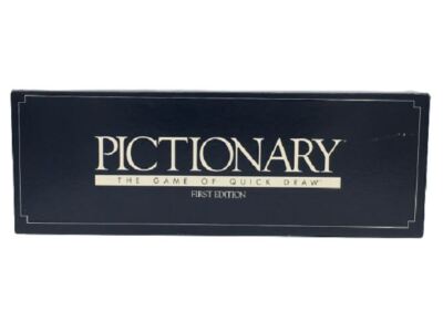 1985 Pictionary 1st Edition Charades Game of Quick Draw Complete Good Condition