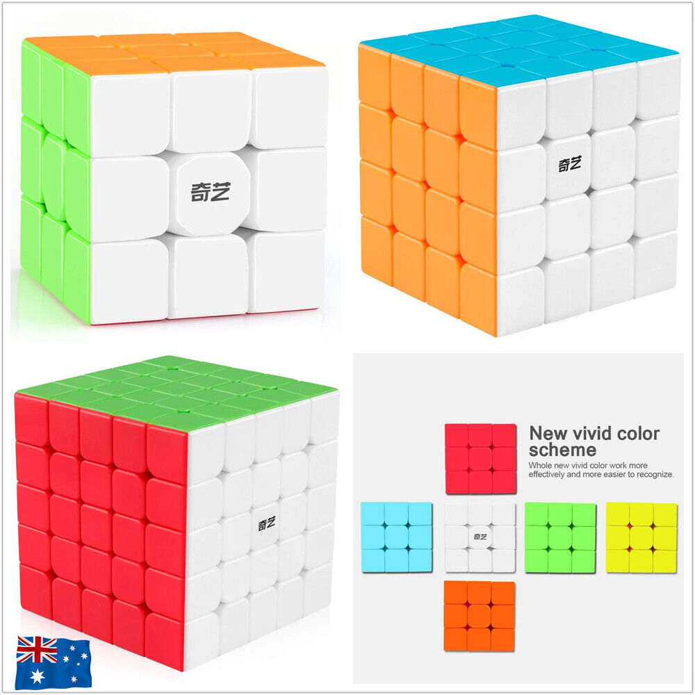 Magic Cube Super Smooth Fast Speed Puzzle Rubix Rubics Rubik Toy Kid Xmas Gift