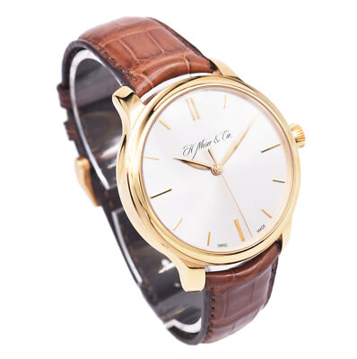 H. Moser & Cie Endeavor 18k Rose Gold Watch 1343-0100 for sale