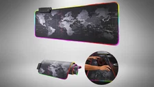 Gaming RGB Backlit Gamer Computer Mouse Pad Small Medium Large Gaming Mousemat