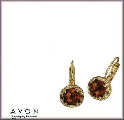 Glasstein Mode-Ohrschmuck mit Schnappverschluss