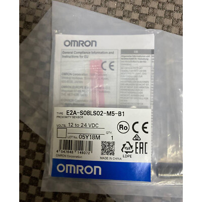 New ONE OMRON Proximity Switch E2A-S08LS02-M5-B1 SPOT STOCK