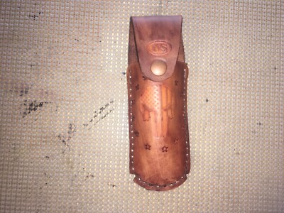 Handmade Leather Folding Knife/ Double/Single  Stack Magazine Pouch 